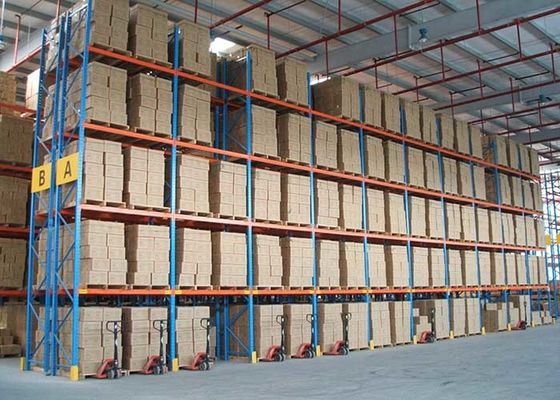 คุณภาพ  Steel Warehouse Storage Shelving Units / Heavy Duty Pallet Racks Manufacturers โรงงาน