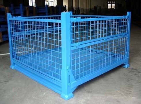 กรงเครือสายเชื่อมหลายสี กรงเก็บเครือเหล็กพับได้