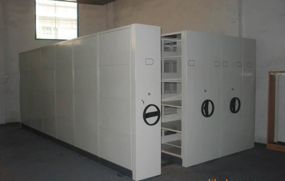 ระบบเก็บไฟล์ความหนาแน่นสูงสําหรับห้องสมุด / โรงเรียน / สํานักงาน / ธนาคาร