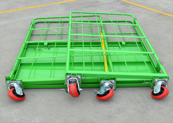 โครงการพับได้ สตั๊ก Wire Mesh เก็บเก็บกรง, โครงการ Roll Cage Trolley สําหรับการขนส่ง