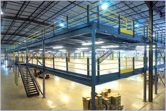 รากพอลเล็ตหลายระดับ สนับสนุน Mezzanine, โครงสร้างเหล็ก Mezzanine Floor