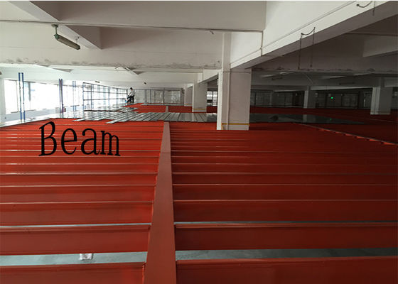 งานหนักโลหะพื้น Mezzanine อุตสาหกรรมสําหรับโกดัง / สํานักงาน