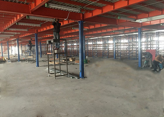 ระบบ Mezzanine อุตสาหกรรมที่รองรับ Rack ทนทาน