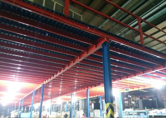 งานหนักโลหะพื้น Mezzanine อุตสาหกรรมสําหรับโกดัง / สํานักงาน