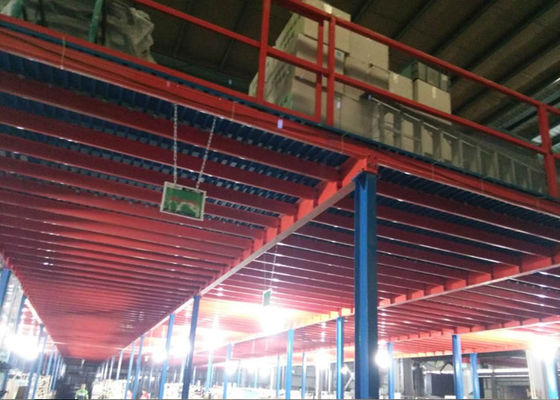 พื้น Mezzanine ที่รองรับ Rack สําหรับความจุสูงขนาดใหญ่