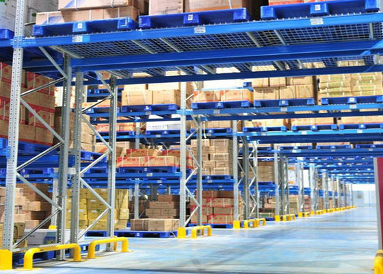 โครงสร้างสะพาน ปรับปรุง Rack Pallet เลือกด้วยสีฝุ่น
