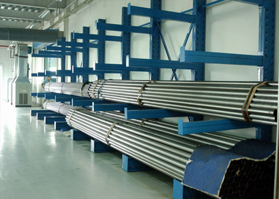 สแตนเลสท่อ Cantilever Pallet Racking ระบบ Racking Cantilever ภาระหนัก