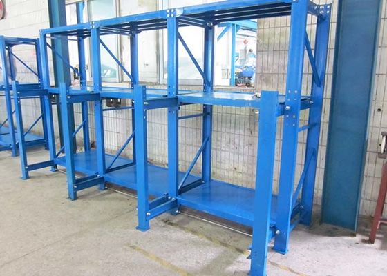 โรลออกรังเก็บ Mold หนักภาระตู้ Die Steel Mold Rack