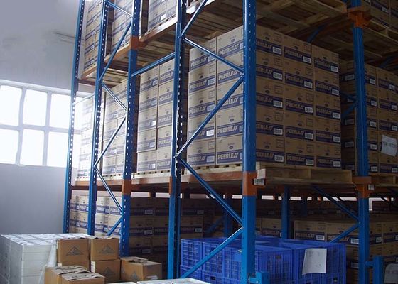 เครื่องขับเคลื่อนภาระหนักในเร็กพาเล็ต 1000-4000 กิโลกรัม/ระดับ เร็กเหล็กอุตสาหกรรม