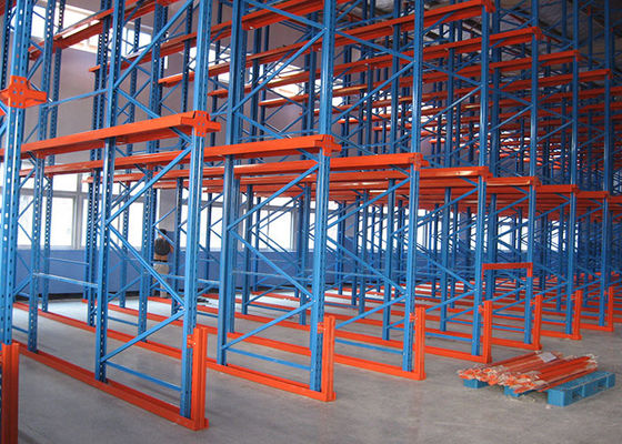 สแตนเลส ปรับการขับเคลื่อนในสแตนเลส โกดัง Rack Rack Pallet Racking Racks 4000 กิโลกรัม/ระดับ