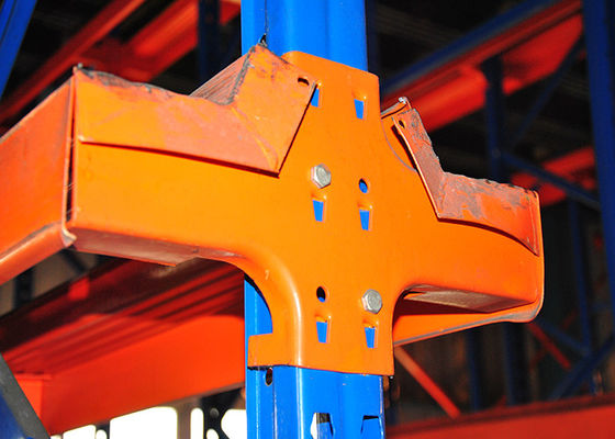 สแตนเลส Q235 Drive In Pallet Racking รางอุตสาหกรรมตามสั่ง