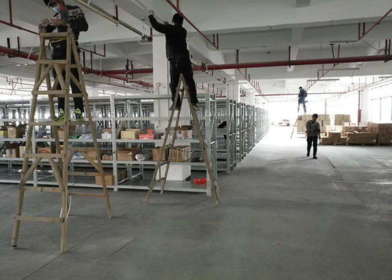 ระบบเก็บพัสดุพาเล็ตเรคขนาดเบาหลายระดับ สําหรับอุตสาหกรรม / การค้า
