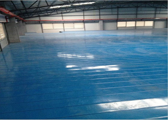โลหะ Q235 โรงงานเก็บสินค้าพื้น Mezzanine ด้วยแผ่นเหล็ก 500kg/m2