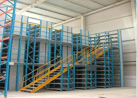 ราคพัลเล็ต สนับสนุน Mezzanine, โกดังเหล็ก Mezzanine Floor สําหรับการเก็บ