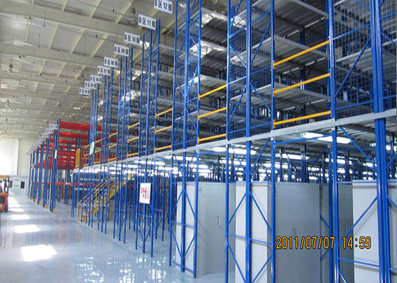 ราคพัลเล็ต สนับสนุน Mezzanine, โกดังเหล็ก Mezzanine Floor สําหรับการเก็บ