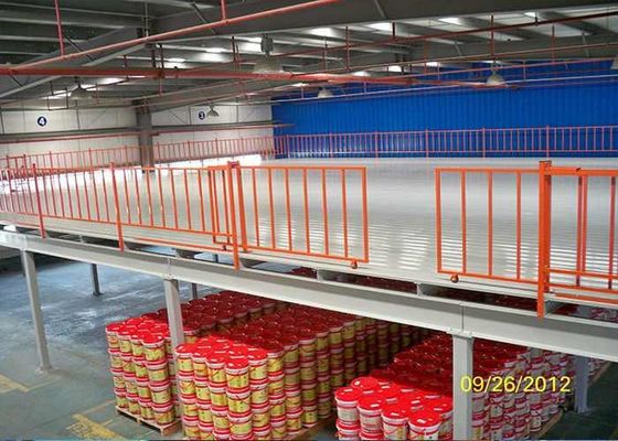 โครงสร้างความปลอดภัยเหล็ก โครงสร้างอุตสาหกรรม Mezzanine Floors, รวม Mezzanine ระเบียงเก็บของ