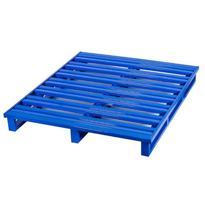 คลังสินค้า หนักงานเหล็ก Pallet Stackable ขนาดมาตรฐานยูโร