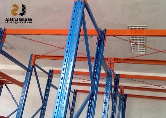 ประกอบหรือผสมผสานผิวเคลือบผง Drive ผ่าน Rack pallet