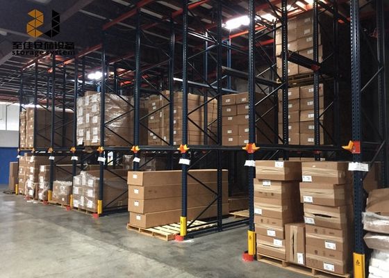 ประกอบหรือผสมผสานผิวเคลือบผง Drive ผ่าน Rack pallet