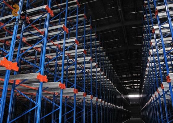 การติดตั้งง่าย Drive ใน Racking Pallet / ระบบการไหลผ่าน Racking Pallet