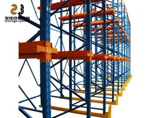 การติดตั้งง่าย Drive ใน Racking Pallet / ระบบการไหลผ่าน Racking Pallet