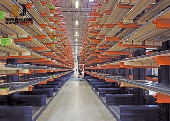 ฝุ่นเคลือบ 300-1800 มิลลิเมตรแขนด้วยระบบ Racking Cantilever