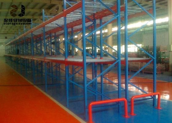 สแตนเลส Q235 / Q345 ขนาดสูงสุด 4500kg ต่อระดับ ระบบเร็กพาเล็ตเคลือบด้วยพลังงาน