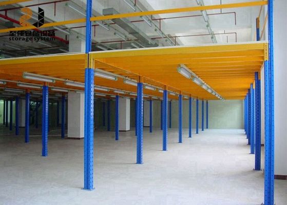 500kg-4000kg/sqm ชั้นวางสินค้าอุตสาหกรรมที่เคลือบด้วยผงเอโป็กซี่