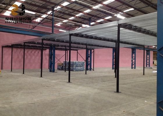 500kg-4000kg/sqm ชั้นวางสินค้าอุตสาหกรรมที่เคลือบด้วยผงเอโป็กซี่