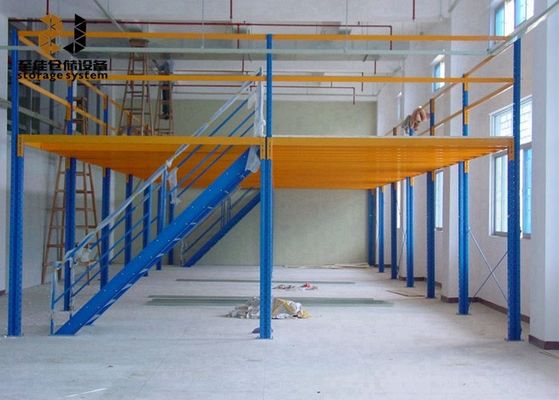 500kg-1500kg/sqm ระบบเมซซานีนโลหะ ระบบโกดังพื้นเมซซานีน