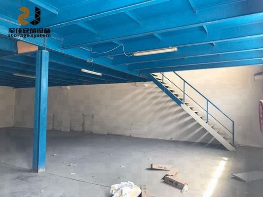 โครงสร้าง Mezzanine สํานักงาน / พื้น Mezzanine อุตสาหกรรม ความจุ 500kg - 4000kg/sqm