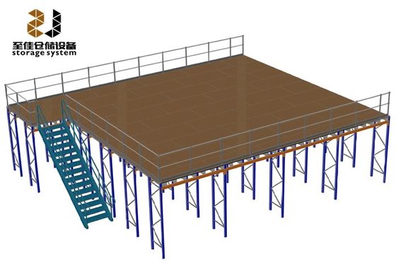 500kg - 4000kg / ตารางเมตร รากโครงสร้างสนับสนุนพื้น Mezzanine ODM &amp; OEM