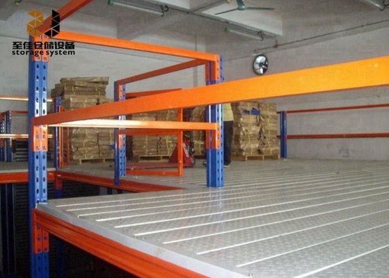 พื้น Mezzanine อุตสาหกรรมที่ทนทาน / ราง rivet ที่ไม่มีบอลท์ รับประกัน 5 ปี