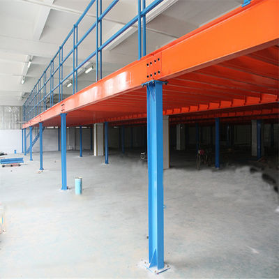 ภาระหนัก 3m อุตสาหกรรมปรับปรับเหล็ก Pallet Mezzanine พื้นผิวเคลือบผง