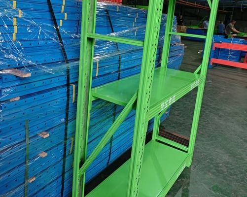 คอลัมน์ Hole Light Duty Storage Shelf พร้อมการออกแบบรูกระพริก และเวลาตอบสนอง 30 นาที