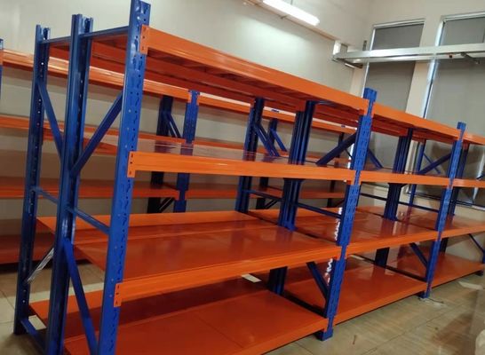 100-200กิโลกรัม Super Light Duty สแตนเลสเรียบ Rack การจัดเก็บชั้นปรับ 2-8