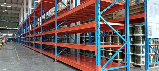 การป้องกันการกัดกร่อน ปลายอุตสาหกรรม Racks การเก็บโลหะสําหรับการแก้ไขการเก็บหลากหลาย