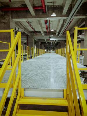 แพลตฟอร์มลอยแบบ I-beam สำหรับงานหนัก